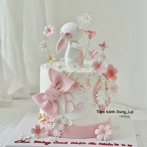 Bánh bé thỏ sz 16 cao