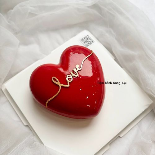 Entremet tráng gương đỏ - Entremet tráng gương