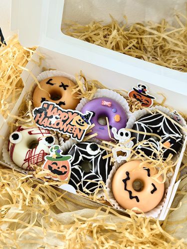Set donut 6b halloween - Bánh Halloween