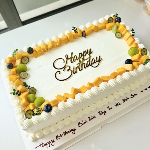 Bánh chữ nhật sz 20 x 35 - Bánh chữ nhật