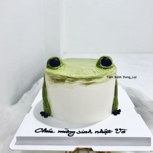Bánh tạo hình ếch xanh sz16 - Tạo hình
