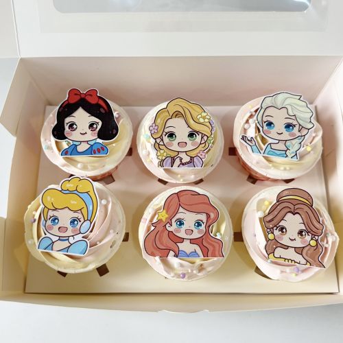 Cupcake công chúa - Bé gái