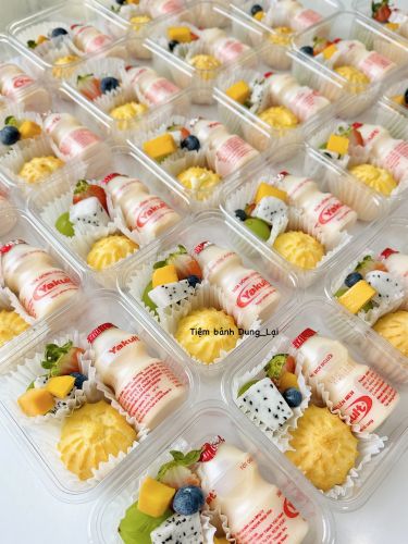 Set sukem, hoa quả, yakul