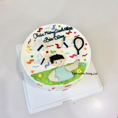Bánh cầu lông sz 18